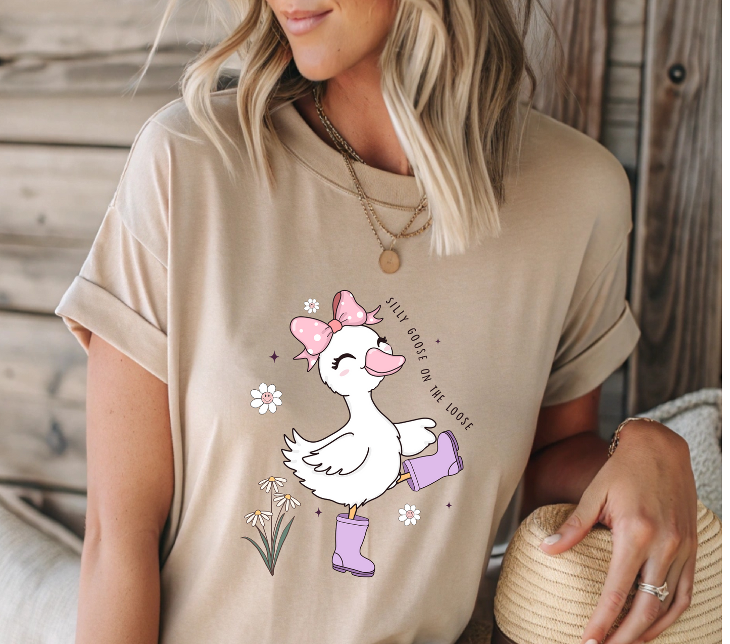 Cute Silly Goose T-shirt