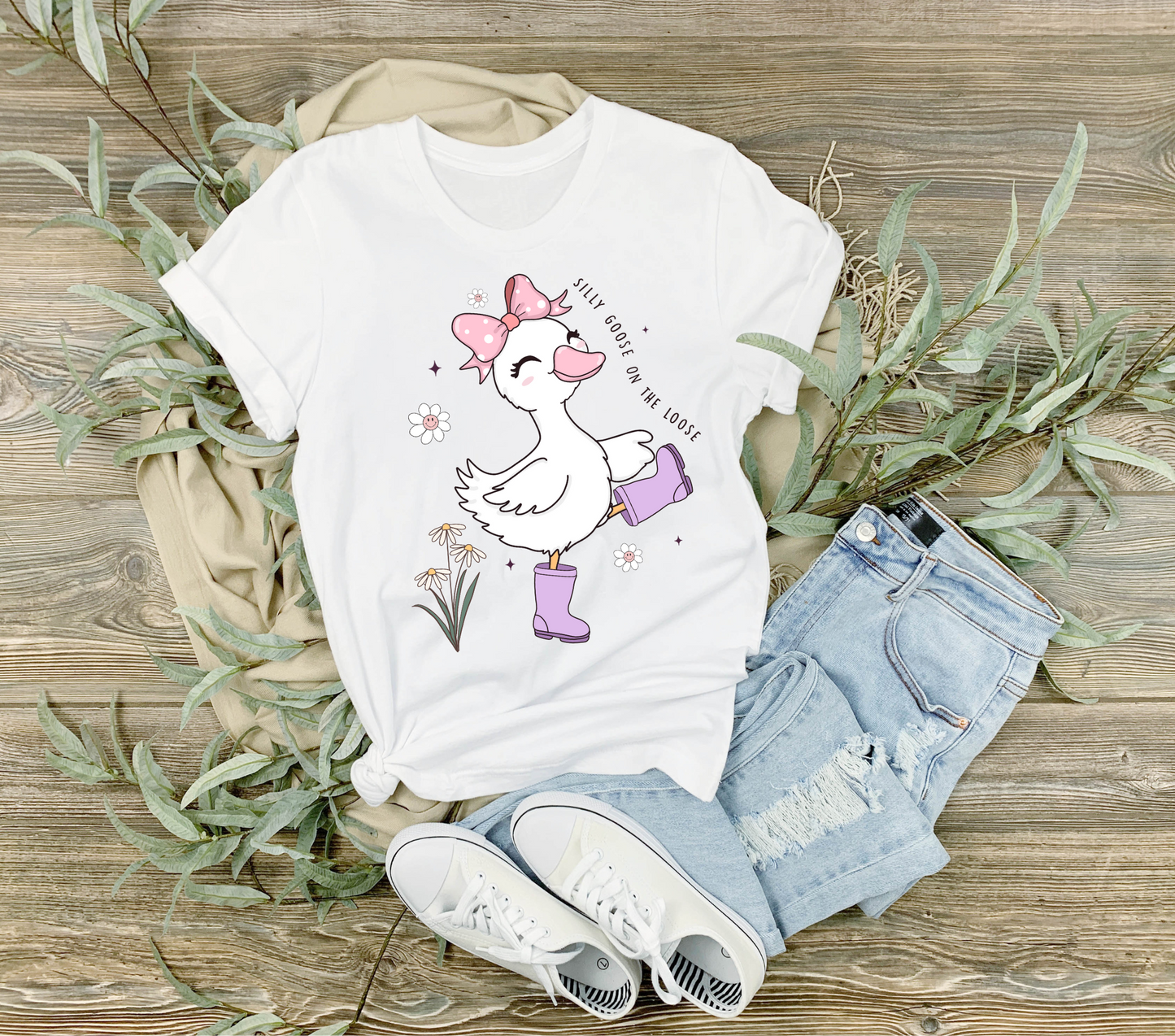 Cute Silly Goose T-shirt