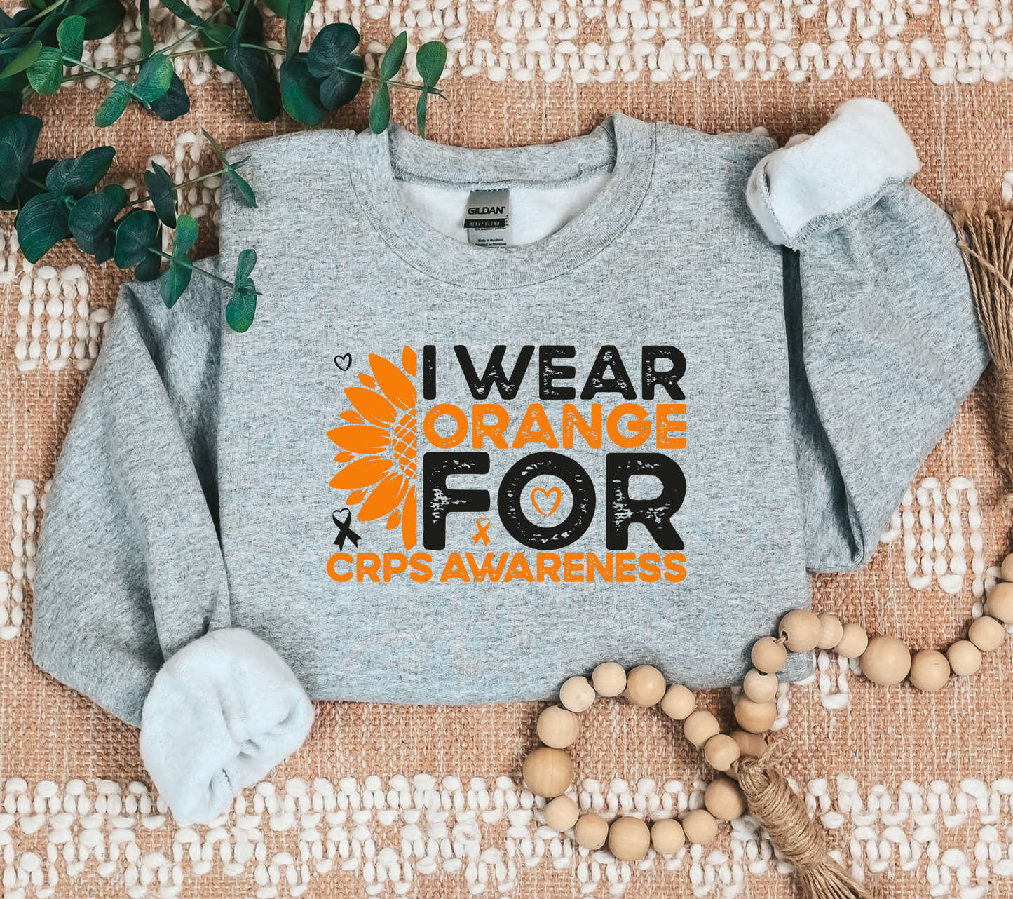 CRPS Awareness - I Wear Orange Crewneck (PREORDER)