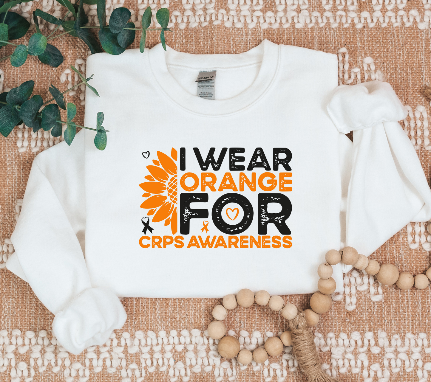 CRPS Awareness - I Wear Orange Crewneck (PREORDER)
