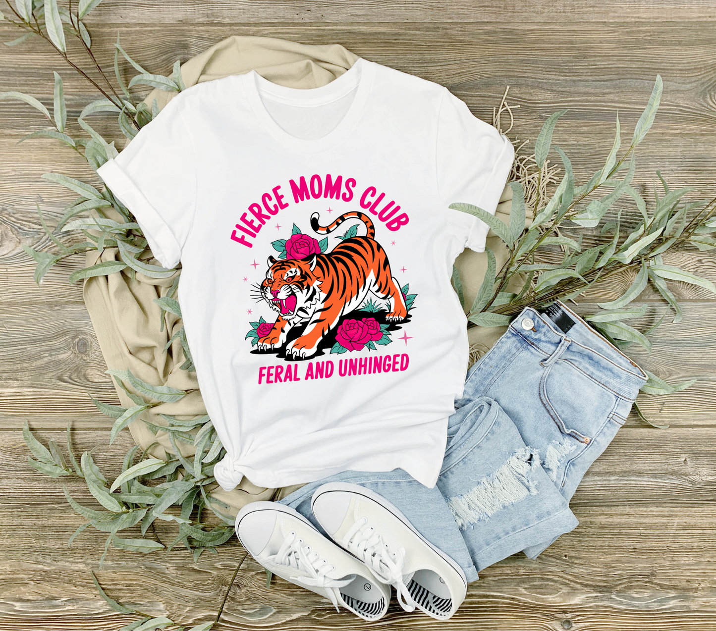 Fierce Moms Club T-shirt