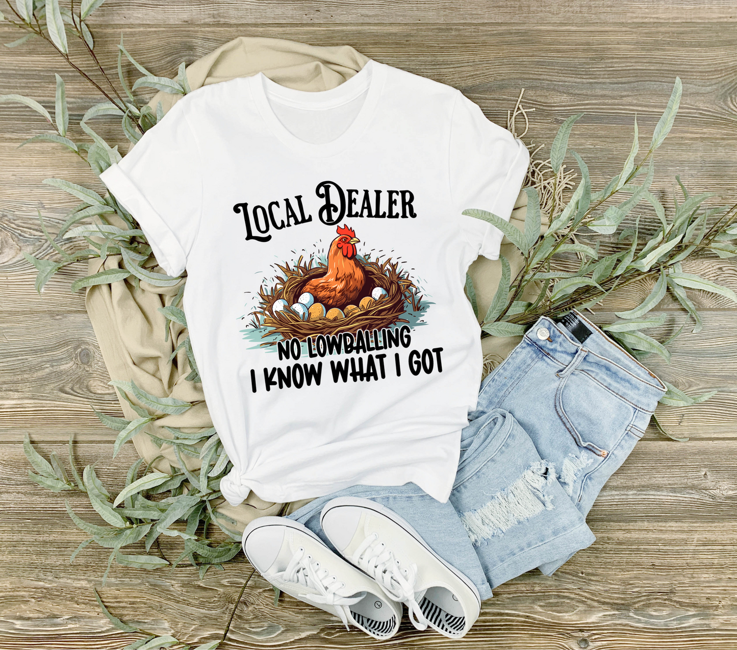 Local Dealer Chickens T-shirt