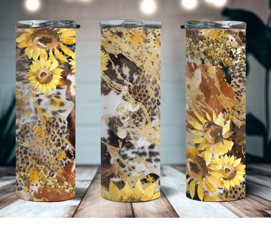 Wild Sunflower 20 oz Tumbler